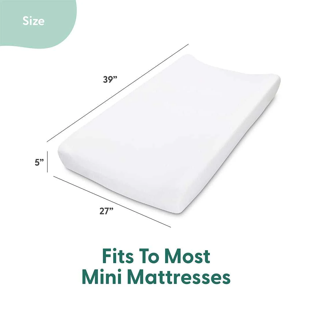 Blue Dino Fitted Playard Sheets, 3-Pack - Image 2